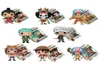 Huiya01 One Piece Luffy Tony Chopper Ace Zoro Roronoa Três Espadas Anime Fãs Figuras Modelo Estátua Home Desktop Car Decora 270f1889383