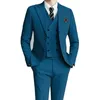 2023 Fi Novos Homens Lazer Boutique Cor Sólida Busin Slim Casamento Melhor Terno 3 Pcs Set Blazers Dr Jaqueta Casaco Calças Colete k0Mk #