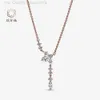 Designer Pandoras ketting Pan Family Star ketting dames mode hoogwaardige micro set zirkoonhanger