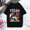 Tyler The Creator T Shirt Erkek Kadınlar Fi Cott Tshirt Albüm Üstler Boy Tees Camiseta Rapçi M103#