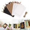 Ramar PO -ram för bild Träl Clip Paper Holder Wedding Wall Decor Graduation Party Booth Props