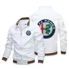 2024 Ny casual coat Top Men's Alfa Romeo Logo Print Customized LG Sleeved Zipper Cardigan Men's Motorcycle Casual Sports Jack B9ey#