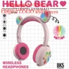 2021 NOWOŚĆ BK5 Panda Bluetooth LED LUMINOUS GŁODNOŚĆ stereo dziewczyna urocze słuchawki niedźwiedzia