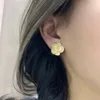 New designer earrings Sparkling Diamond Camellia Earrings for fashion women Earring ear rings Luxury brand jewelry gift