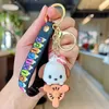 Porte-clés mélodie Kuromi mignon, Kawaii, dessin animé grenouille pouding chien pingouin, pendentif de sac pour femmes, cadeau, vente en gros