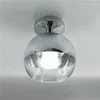 Ceiling Lights Nordic Plating Glass Ball Lamp Modern Minimalist Bedroom Aisle Balcony Kitchen Creative Decorative Lighting