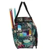 Storage Bags Multiple Pockets Knitting Tool Bag Zipper Pocket Durable Handle DIY Thread Yarn Handbag Pen Slots Large Capacity