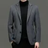 2023-nuovi uomini Fi Gentleman British Fi Trend Casual Down Liner Double Sided coreano Versi Officiating Wedding Blazer I7yf #