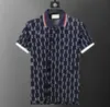 Designer Polos Hommes Casual Polo Mode Serpent Abeille Imprimer Broderie T-shirt High Street Marque Vêtements