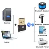 Adaptateurs réseau Adaptateur Bluetooth sans fil V 4.0 double mode USB Dongle Mini adaptateur récepteur d'ordinateur émetteur 50 pièces/lot Drop Del Otf6H