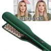 Fers 3D Grille Cheveux Sertisseur Volumateur Céramique Cheveux Moelleux Ondulé Bigoudi Fer Plat Waver Ion Négatif Volumisant Curling Styler