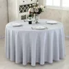 Tovaglia Tinta Unita Tabby Tovaglia Rotonda Grande Rettangolare El Banquet Wedding Nera