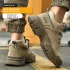 Safety Shoes Anti Smashing Anti Piercing Wear-Resistant Anti Slip Kevlar Midsole Are Fashionable Breathable And Comfortable