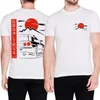 japanese Style Car JDM Culture GTR Racing T Shirts Back Print Street Wear Original Design Oversized 100% Cott Tops Tee Homme 60Gg#