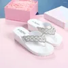 Sandały Kapcie z wsparciem łukowym dla kobiet Pearl Black Platform Buty zewnętrzne