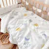 Blankets Big Size 3D Dot Muslin Cotton Thick Heart Print Soft Baby Blanket Spring Toddler Crib Quilt Child