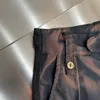 Pantaloni taglie forti da uomo ricamato e stampato in stile polare usura estiva con cotone puro di strada 5fhdc