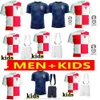 Croacia 2024 2025 MODRIC Wereldbeker voetbalshirts nationale ploeg MANDZUKIC PERISIC KALINIC 24 Kroatië voetbalshirt KOVACIC Rakitic Kramaric Heren Kindertenue uniformen