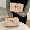 Sacs de rangement Sac cosmétique de dessin animé avec grande capacité et haute apparence maille détachable toilette de voyage