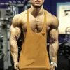Débardeurs pour hommes Tops Casual Fitness Top Hommes Muscle Gilet sans manches Été O-Cou Couleur Solide Mince pour