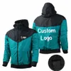 Custom Uw Logo Heren Jassen Waterdicht Hoode Wind Breaker Casual Jas Mannelijke Diy Tekst Kleding Lente Herfst Jassen Mannen c1eC #