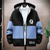 2023 Primavera e Outono Novo Fi Hooded Tooling Jacket Masculino Casual Solto Confortável À Prova D 'Água de Alta Qualidade Casaco Tamanho Grande h9HG #