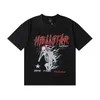 Hellstar Studios Chemise Designer Marque de mode américaine T-shirt pour hommes Top qualité Alphabet imprimé hommes manches courtes rue jeunesse hip-hop hellstar haut à manches courtes M-3XL