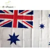 Akcesoria australijska flaga chorąży białej australia marynarki wojennej 2 stóp*3 stóp (60*90 cm) 3 stóp*5 stóp (90*150 cm) Rozmiar dekoracji świątecznych dla banera domowego