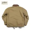 Non STOCK Khaki N-1 Deck Jacket Vintage USN Uniforme militar para homens N1 G5uW #