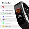 Rastreadores C5S Pulseira Inteligente Monitor de Pressão Arterial Homens Mulheres À Prova D 'Água IP67 Monitor de Freqüência Cardíaca Smart Band Watch Fitness Tracker Pulseira