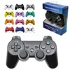 Wireless Bluetooth Joysticks för PS3 Controller Game Controls Joystick Gamepad P3 Controllers Games With Retail Box