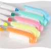 5 kolorów podwójna głowa rozświetlacz zbiór pióra markery fluorescencyjne Uchodźce Pen marker sztuki japońsko urocze Kawaii Artykuły papiernicze 240320