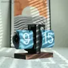 Desk Table Clocks Blue Color Flip Desk Clock Retro Vintage Design Auto Flip Clock Desktop Large Number Battery Powered Table Clock Home Decor24327