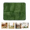 Dekorativa blommor Popetpop Turf Grass Dog Pad Washable Pet Pee Pee Pads Artificial Patch Potty Training Mat återanvändbar inkontinensbädd