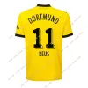 23/24 REUS REYNA SANCHO Fußballtrikots 2023 Pokalversion DORTMUND KAMARA HUMMELS ADEYEMI BRANDT Hemd HAZARD RYERSON BYNOE-GITTENS KIDS KIT Fußballuniformen