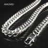40 45 50 55 60 65 70 90CM Chain Link Necklace Stainless Steel Jewellery 10mm Width HZN024 Chains3005