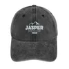 Berets Jasper National Park Alberta Canada Cowboy Hat Summer Designer Anime Western Caps Women Men's