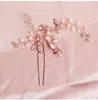 Hairpins Rose Gold Handmade Hair Clips Bridal Pins Head Jewelry Accessories For Women Headpieces Jcf0607511186 Drop Delivery Hairjewel Ot4Ea