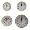 Clocks Accessories DIY 65MM 80MM 90MM 105MM 110MM Quartz Clock Insert Movement Replacement Gold Home Decor Art Ornament Room Decoration