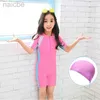 One-Pieces New Childrens Swimsuits Cute Cartoon Boys And Girls In Small Medium And Large Children Swimsuit Baby One-Piece Swimsuit 24327