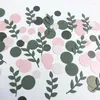 Party Decoration 100st Baby Shower Paper Confetti Green Leaf Table Scatter Kids Jungle Birthday Reveal Supplies