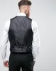 Klasyczny chłopcy kamizelka solidna kolor Best Man Vest Slim Fit Męskie kamizelka Dr kombinezonu PROM DINDing