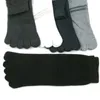 Men's Socks 5 Pairs Men Five Finger Toes Athletic Sport Cotton Breathable Winter Warm Ankle