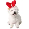 Dog Apparel Christmas Pet Headband Deer Horn Hat Costume Puppy Cat Cosplay Party Product Headwear Caps For Cats 2024 Year