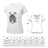 Polo da donna T-shirt Panda rossa Ronin Moda coreana Abbigliamento femminile Abbigliamento da donna per le donne