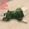 Dino-mite Pet Costume Toy Cães pequenos Somente gatos – Roupa de dinossauro divertida e adorável para seu amigo peludo