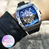 Montre Date luxe hommes mécanique montre même baril taureau mâle étudiant tendance calendrier sport Silicone Non mécanique Millerwatch