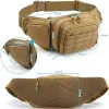 Bags Tactical Waist Pouch Invisible Gun Bag Men's Outdoor Sports Hunting Storage Pockets with Molle Strap Military Phone Belt Bags