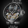 Zegarek Ailang Casual Fashion Automatic Mechanical Watch for Men Tourbillon Skeleton Sports Watches ReliOJ