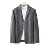 new Arrival Fi Ramie Simple Men's Casual Coat Literary and Artistic Vintage Coat Trend Linen Suit Size M L XL 2XL 3XL P0Pb#